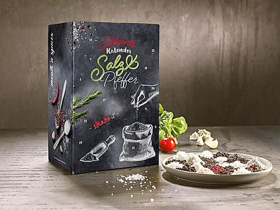 Weltbild Salz & Pfeffer Feinschmecker Adventskalender 2023 für 9,99€ (statt 19€)