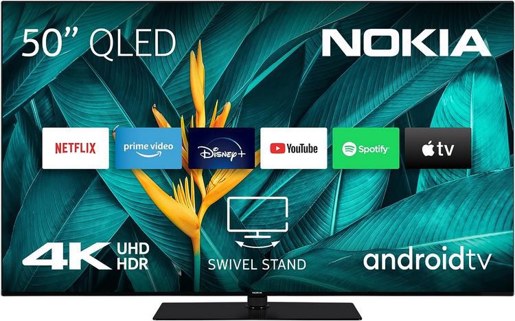 Nokia QN50GV315ISW 50 Zoll QLED 4K UHD Smart TV für 364,64€ (statt 444€)