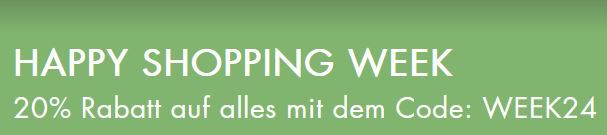 Seidensticker Happy Shopping Week mit 20% Rabatt auf ALLES