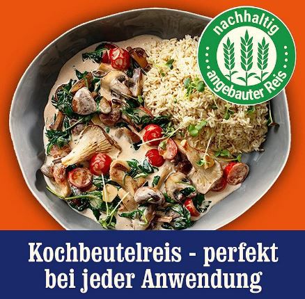 7er Pack Bens Original Natur Reis (7x 750g) ab 16,47€ (statt 24€)