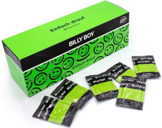 50er Pack Billy Boy Kondome Premium Mix, 56 mm ab 14,99€ (statt 20€)