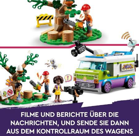 LEGO 41749 Friends Nachrichtenwagen für 16,99€ (statt 22€)