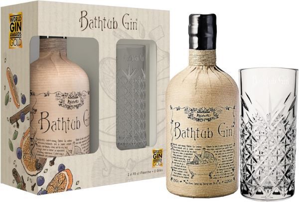 Ableforths Bathtub Gin Geschenkset + Highball Glas für 26,99€ (statt 35€)