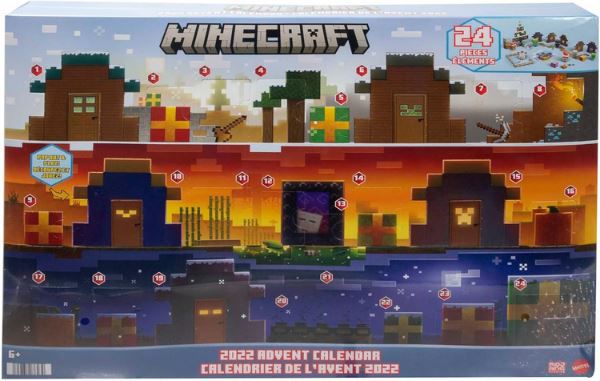 Mattel Minecraft   Mob Head Minis Adventskalender für 22,39€ (statt 26€)