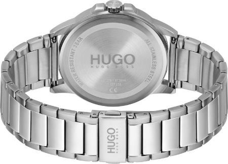 Hugo #First Analog Herren Edelstahl Quarzuhr für 69,99€ (statt 90€)