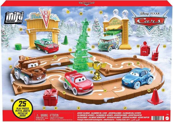 Disney Pixar Cars Mini Rennwagen Adventskalender für 16,49€ (statt 25€)