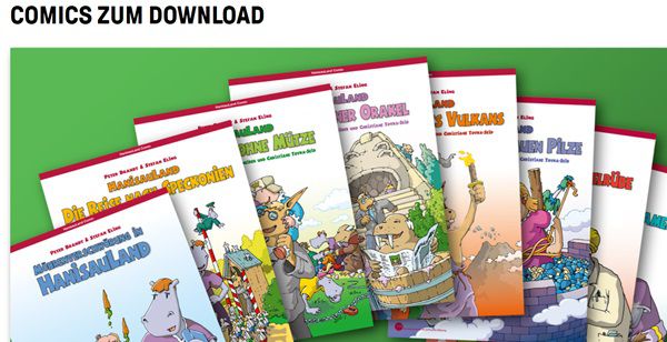 Update! Mit Hanisauland u.a. Comics, Filme und Spiele gratis anschauen und mitmachen