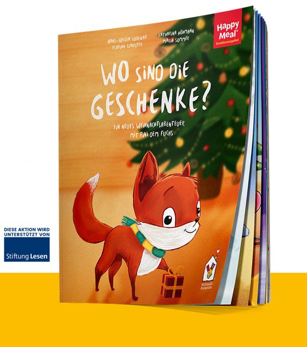 Neues Spendenbuch bei McDonalds: Wo sind die Geschenke?