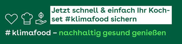 Update! Lokal: Gratis Kochset #klimafood bei der AOK Bayern