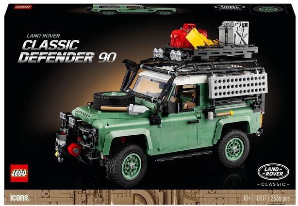 LEGO Icons Land Rover Defender 90 (10317) für 151,81€ (statt 178€)