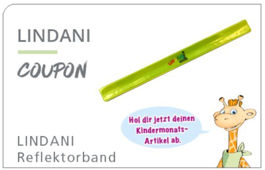 Linda Apotheken: LINDANI Reflektorband für Kinder GRATIS