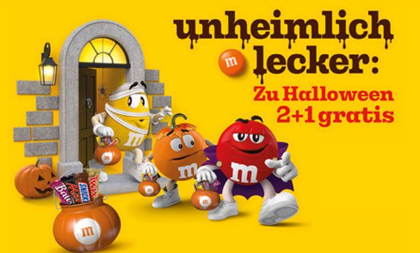 Mars GmbH: Unheimlich lecker   2 + 1 gratis