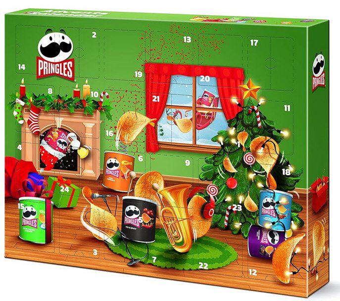 Pringles Adventskalender Koffer (24 x 40g) für 22,99€ (statt 33€)