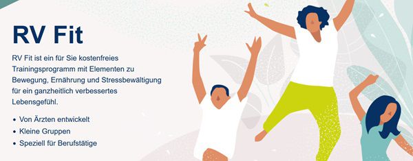 Kostenfreies Trainingsprogramm von der RV