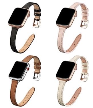 65% Rabatt auf Damen Apple Watch Lederarmbänder z.B. 40mm für 5,19€ (statt 15€)