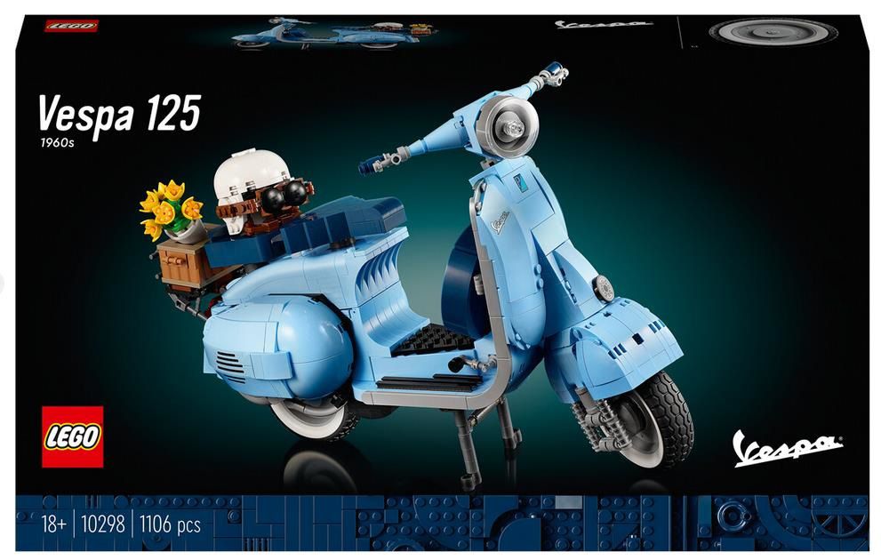 LEGO 10298 Icons Vespa 125 Bausatz für 59,90€ (statt 70€)