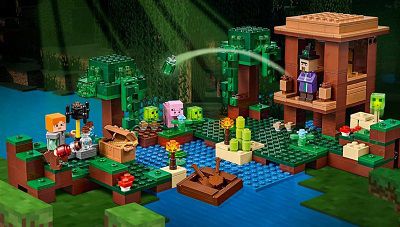 LEGO Minecraft 21133   Das Hexenhaus 502 Teile für 157,99€ (statt 190€)