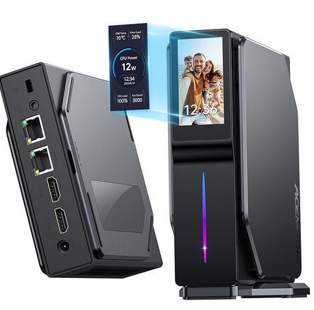 Acemagic S1 Mini PC mit LCD, N97 & 16/512 GB für 209,52€ (statt 360€)