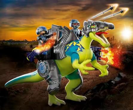 Playmobil Spinosaurus: Doppelte Verteidigungs Power für 15,53€ (statt 31€)