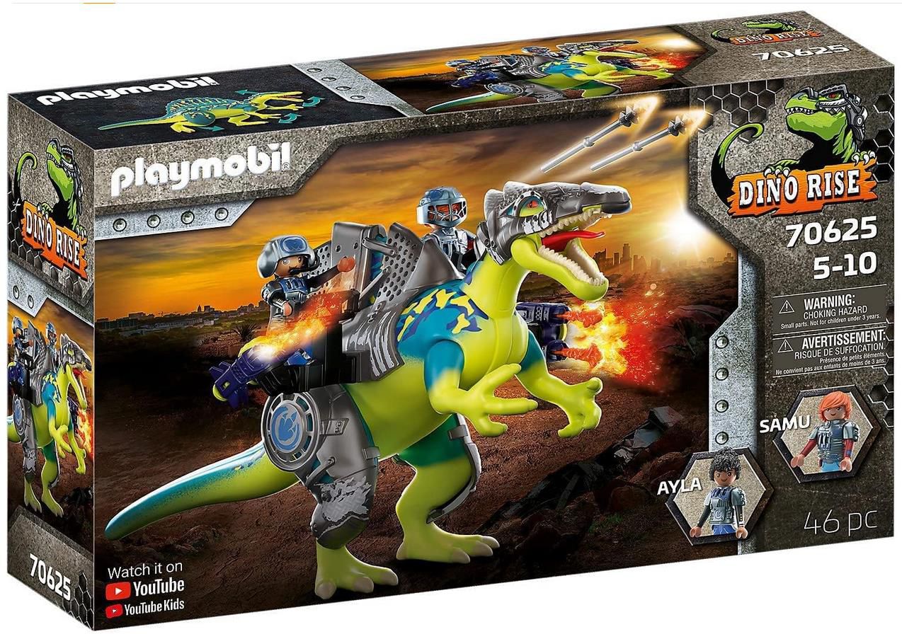 Playmobil Spinosaurus: Doppelte Verteidigungs Power für 15,53€ (statt 31€)