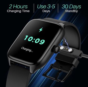 SOUYIE Smartwatch mit 1.96 Zoll Display, SpO2  & Herzfrequenzmesser für 29,39€ (statt 50€)