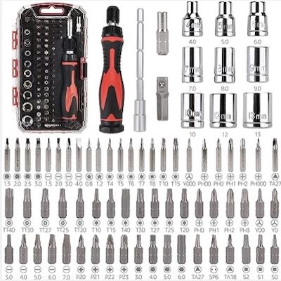Amazon Basics 73-tlg. Ratschenschlüssel Set für 12,36€ (statt 15€)