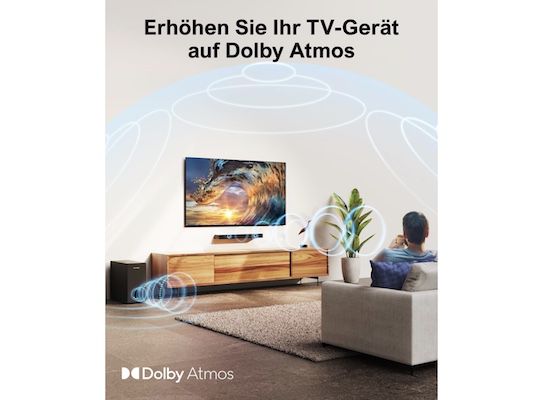 ULTIMEA Dolby Atmos Soundbar für 99,99€ (statt 120€)