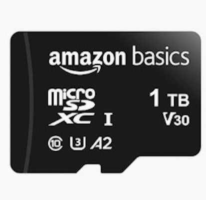 Amazon Basics MicroSDXC mit 1 TB für 87,99€ (statt 107€)