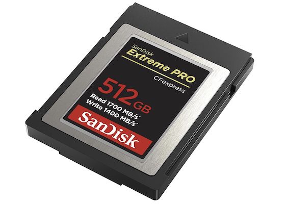 SanDisk Extreme Pro CFexpress mit 512 GB für 245,99€ (statt 319€)