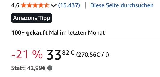 🤛💨 DIESEL Only The Brave Eau de Toilette in 125ml für 33,82€ (statt 43€) 🤛💨 DIESEL Only The Brave Eau de Toilette in 125ml für 33,82€ (statt 43€)