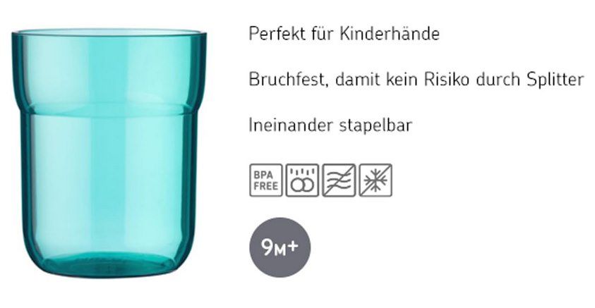 Mepal Mio Kinder Trinkglas Sailors Bay für 2€ (statt 7€)