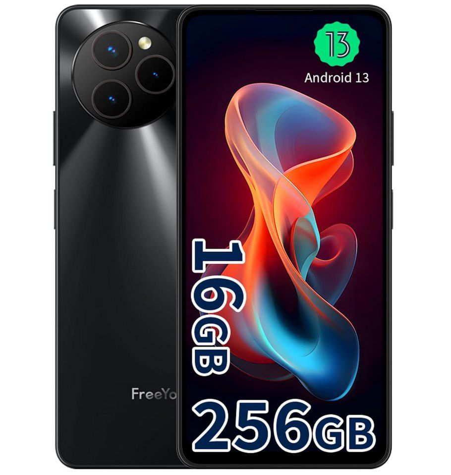 FreeYond M6 6.78 FHD Smartphone mit 8/256GB für 104,99€ (statt 150€)