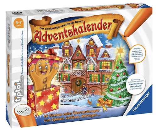 Lidl Plus: Ravensburger tiptoi   Advendkalender: Mandelmann für 1€ (statt 18€)