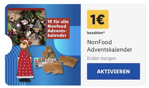 Lidl Plus: Ravensburger tiptoi   Advendkalender: Mandelmann für 1€ (statt 18€)