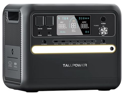TALLPOWER V2400 LiFePo4 Powerbank mit 2.160Wh für 749€ (statt 899€)