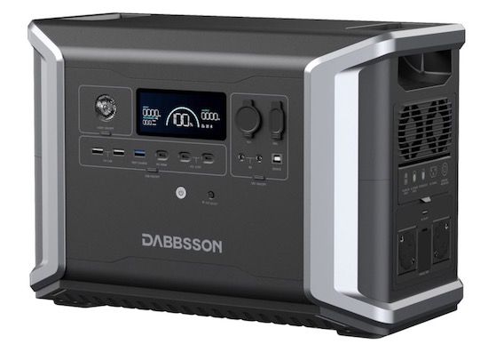 Dabbsson DBS2300 LiFePO4 Powerstation mit 2.330Wh für 899€ (statt 1.002€)