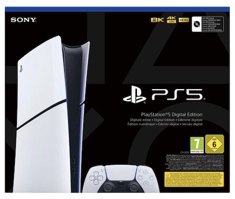 Sony PlayStation 5 Slim Digital Edition inkl. 2 Controller für 441€ (statt 497€)