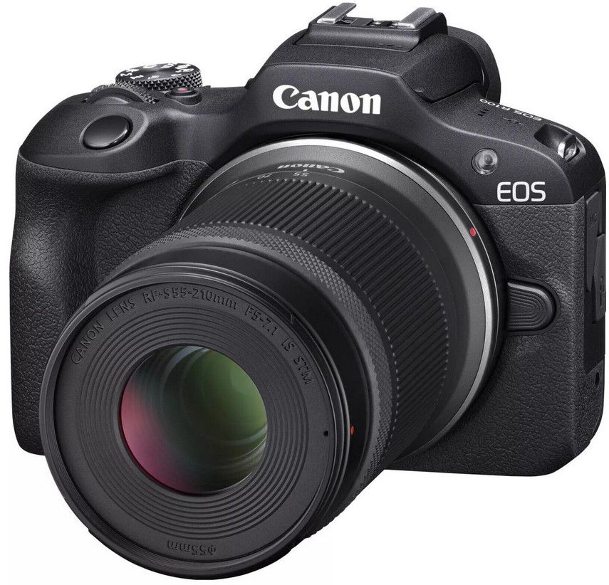 CANON EOS R100 Kit Systemkamera (18 45mm 55 200mm) für 599€ (statt 717€)