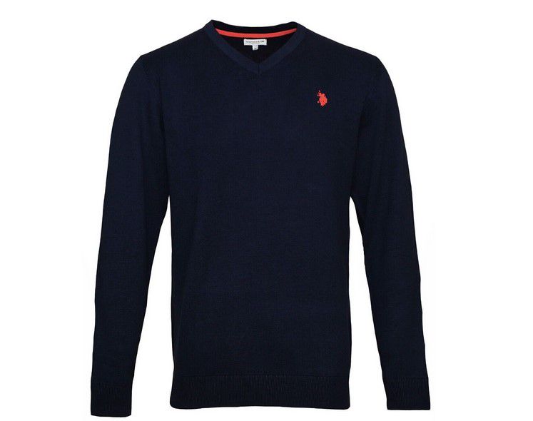 U.S.Polo Assn. Herren Strick V Neck Pullover für 27,99€ (statt 48€)