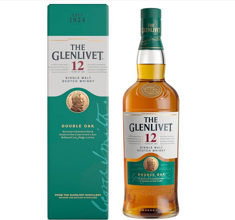 Glenlivet 12 Jahre Single Malt Scotch Whisky für 28,59€ (statt 36€)