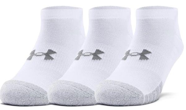 3er Pack Under Armour Unisex Heatgear Cushioned Low Cut Socken für 3,99€ (statt 8€)