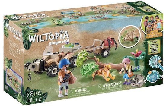 Playmobil Wiltopia 71011 Tierrettungs Quad mit Spielzeugtier für 11€ (statt 23€)