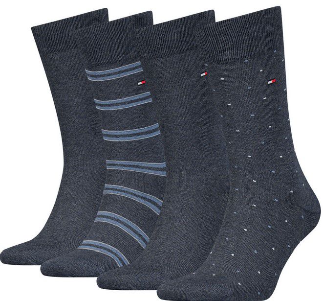 4 Paar Tommy Hilfiger Classic Business Socken mit Geschenkbox für 21,99€ (statt 27€)