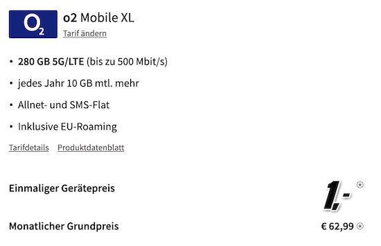 Xiaomi 13 Ultra + o2 Allnet 5G mit 280GB für 62,99€ mtl.