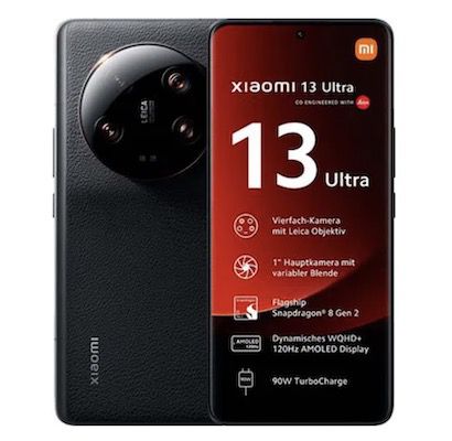 Xiaomi 13 Ultra + o2 Allnet 5G mit 280GB für 62,99€ mtl.