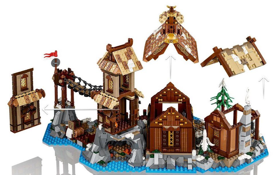 LEGO (21343) Ideas Wikingerdorf 2.100 Teile für 109€ (statt 125€)