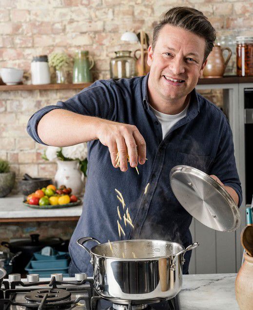 Tefal Jamie Oliver 4 teiliges Topfset für 81,89€ (statt 105€)