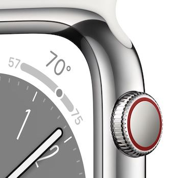 Apple Watch Series 8 (LTE, 41mm) Edelstahl Smartwatch für 485,95€ (statt 543€)