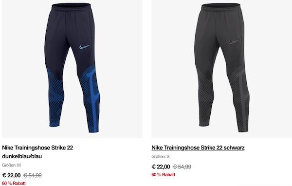 🔥 Nike Strike Sale mit 60% Rabatt + VSK Frei