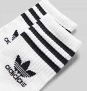🧦 3er Pack adidas Originals Socken mit Label Print für 7,80€ (statt 15€)